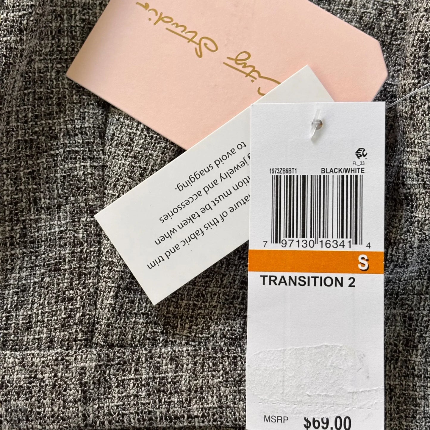 Dress Casual Short By City Studio In Grey, Size: S