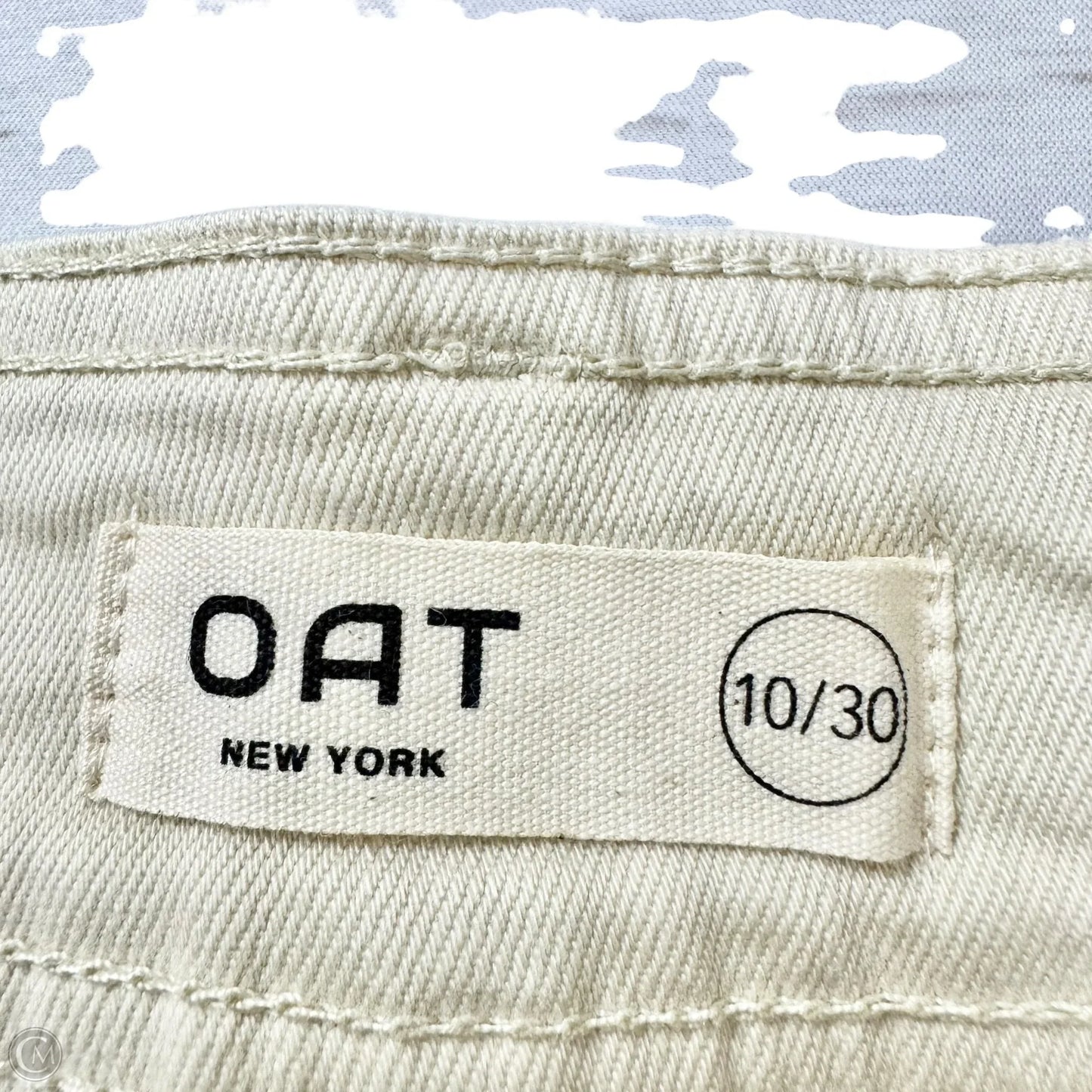 Pants Wide Leg By Oat In Cream, Size: 10