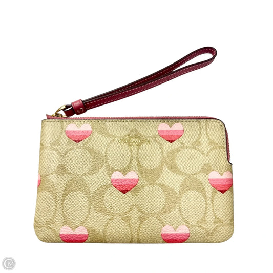 Wristlet Designer By Coach, Size: Small