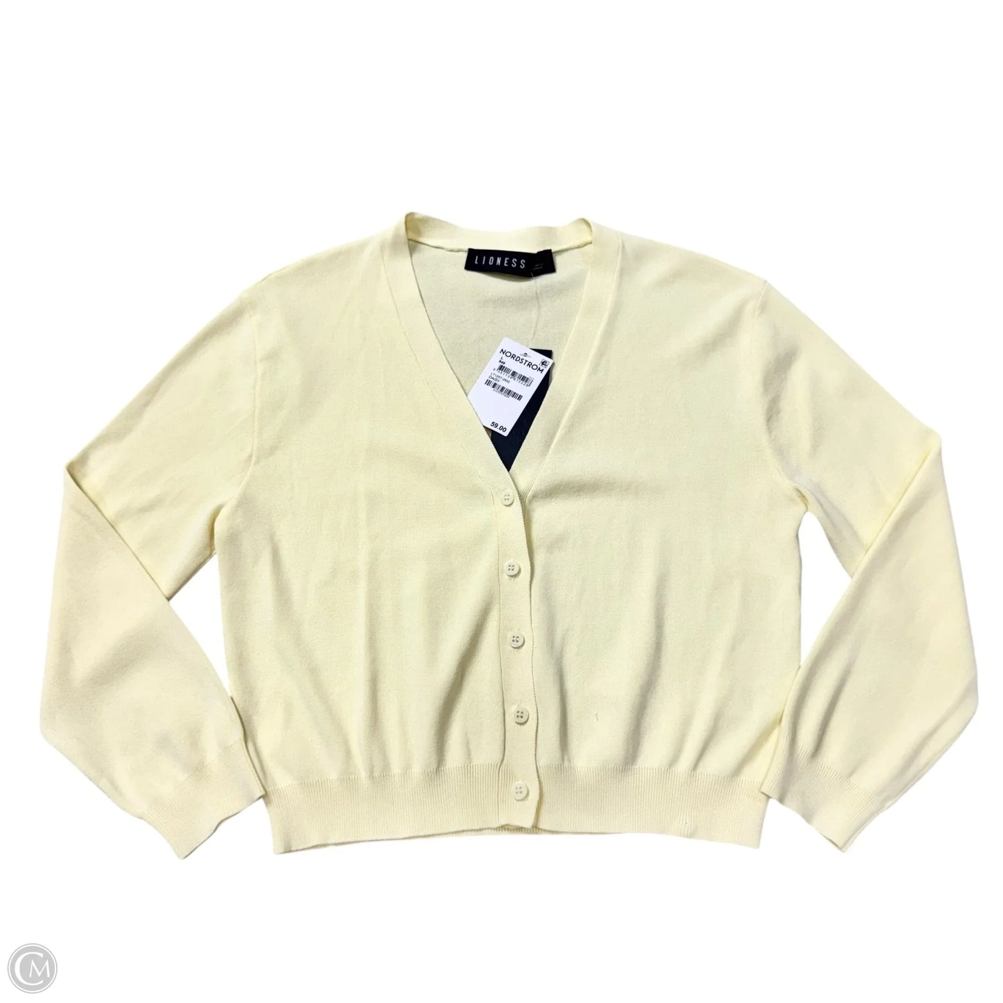 Cardigan By Lioness In Yellow, Size: L