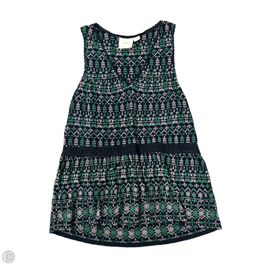 Tunic Sleeveless By Maeve In Navy, Size: L