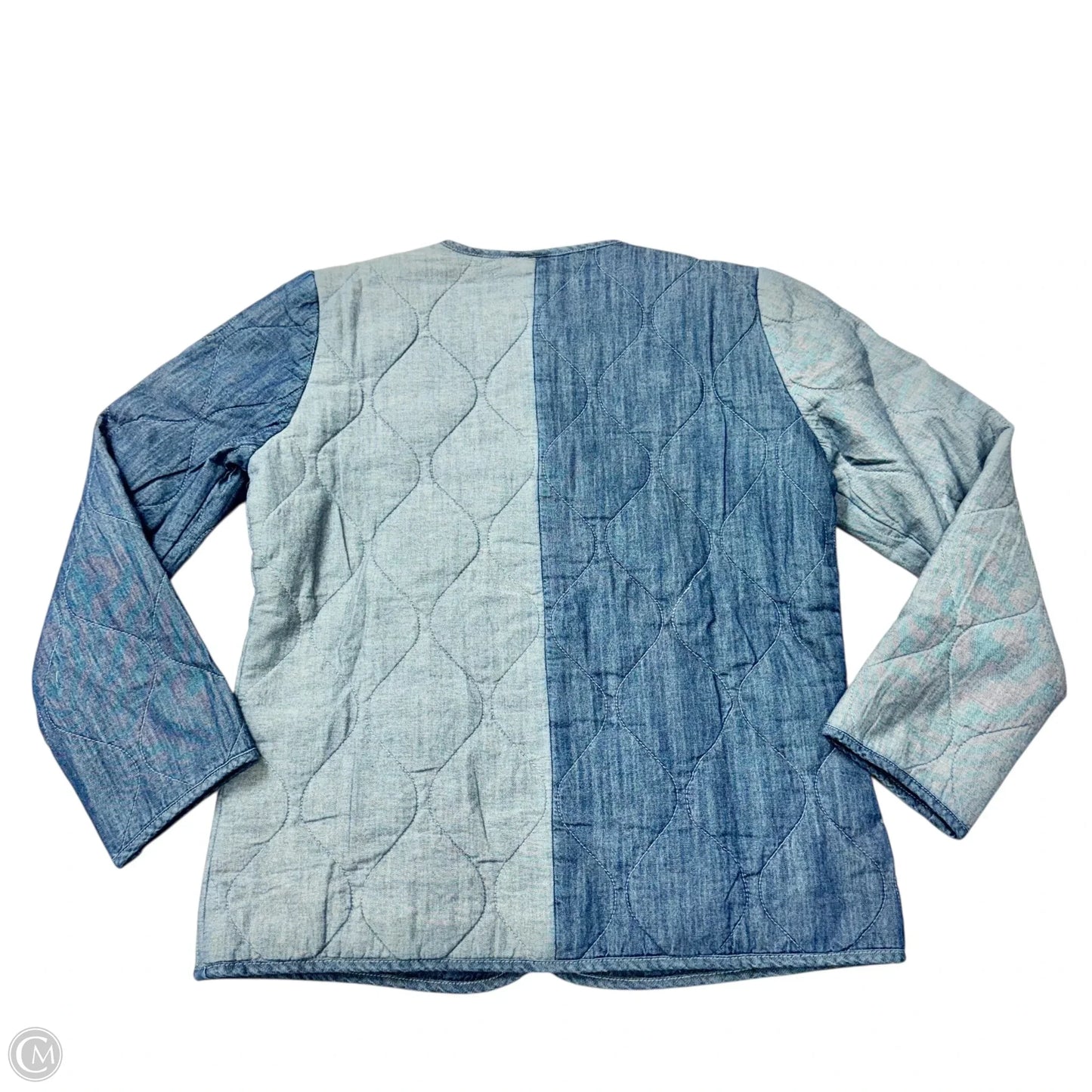 Jacket Denim By Style And Company In Blue Denim, Size: Xs