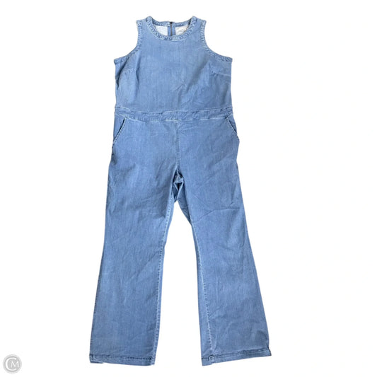 Jumpsuit By Rachel Roy In Blue Denim, Size: 3x