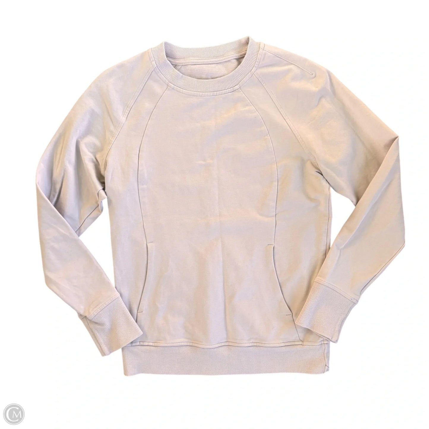 Athletic Sweatshirt Crewneck By Lululemon In Purple, Size: S