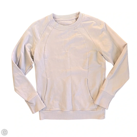 Athletic Sweatshirt Crewneck By Lululemon In Purple, Size: S