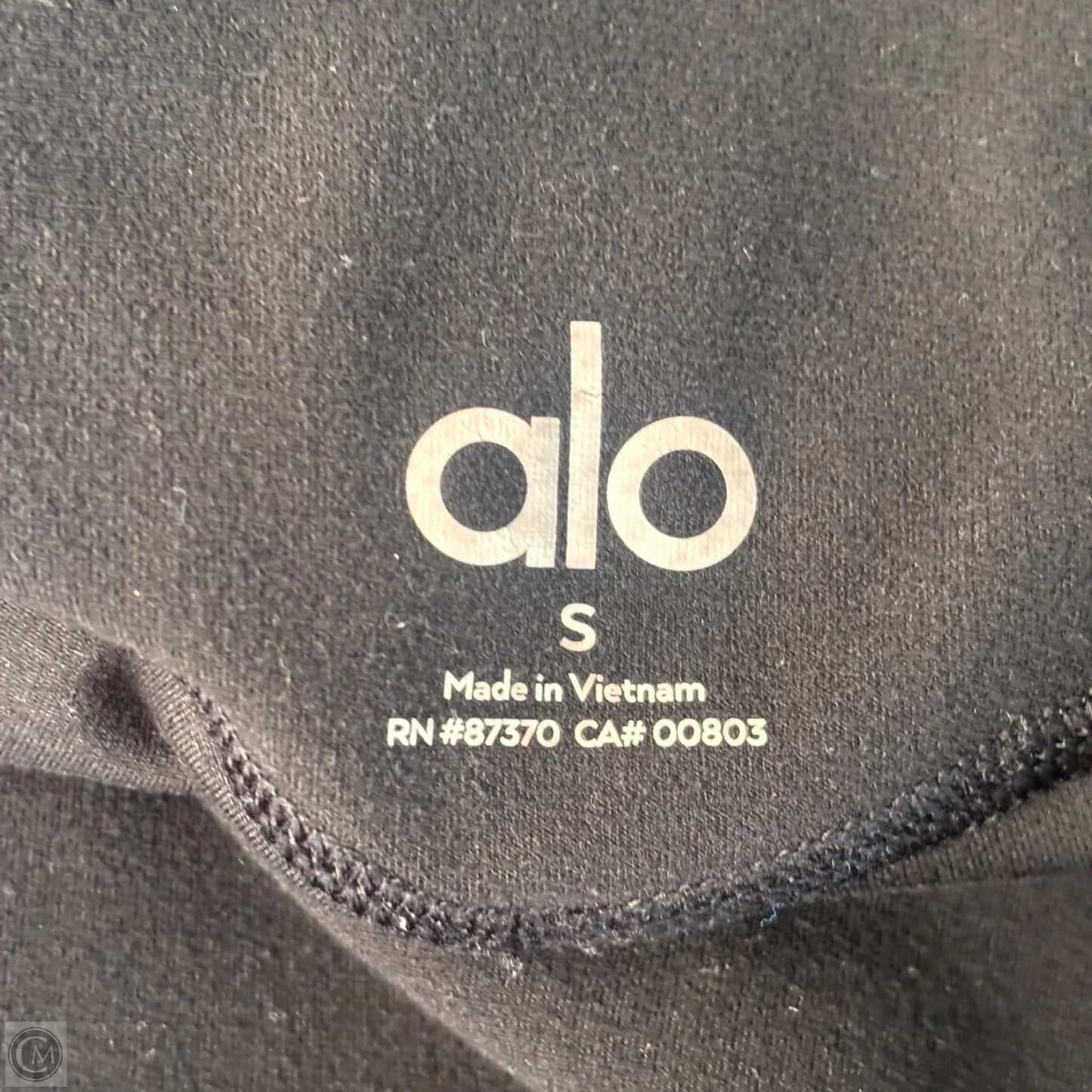 Athletic Leggings By Alo In Black, Size: S