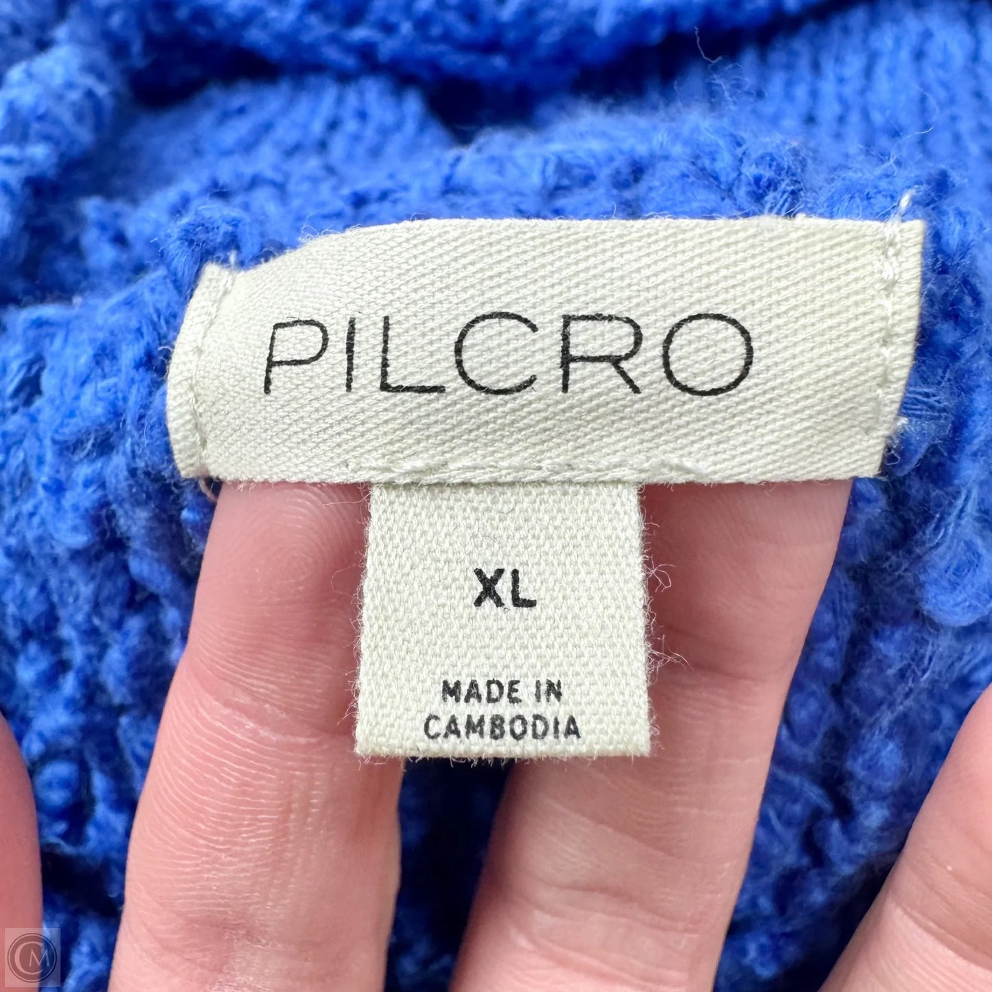 Sweater By Pilcro In Blue, Size: Xl