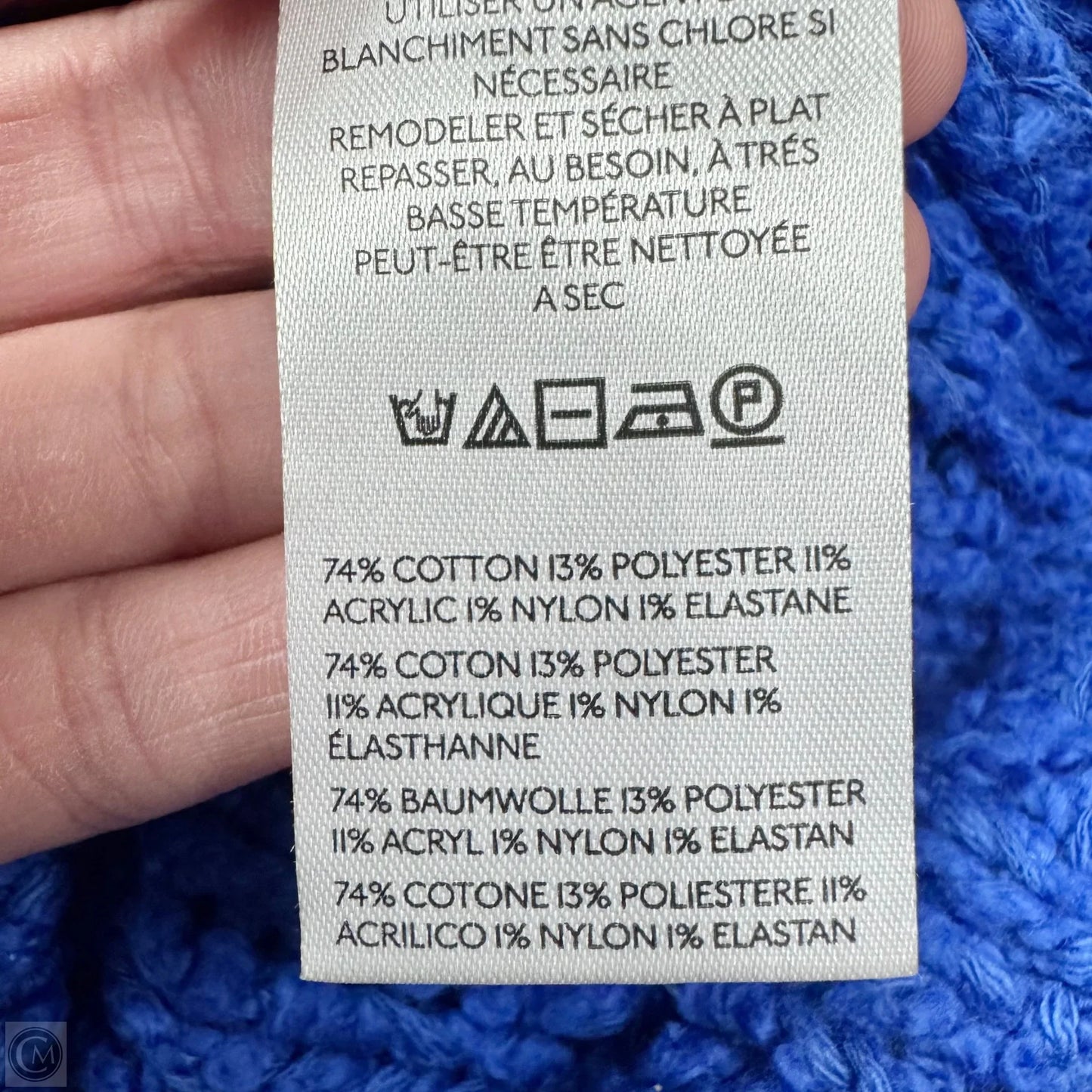 Sweater By Pilcro In Blue, Size: Xl