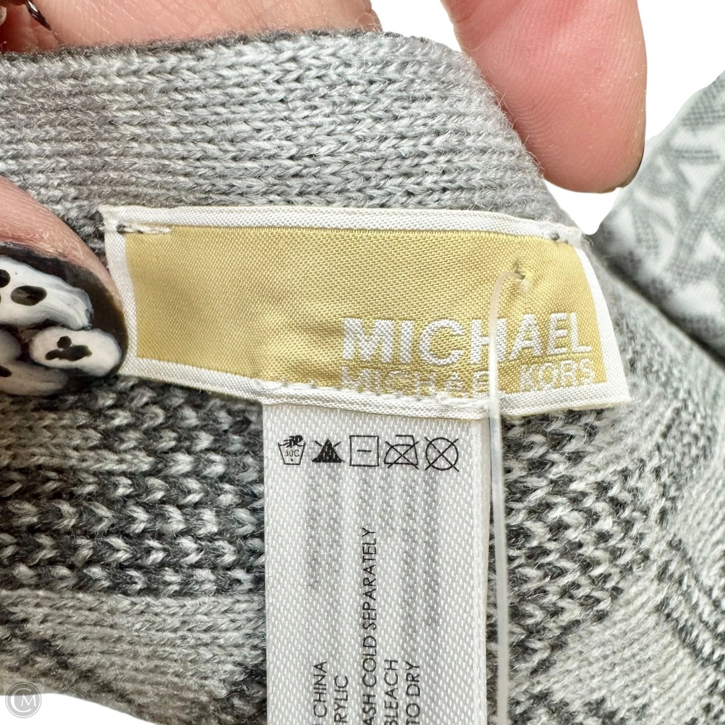 Scarf Winter By Michael By Michael Kors In Black & Grey