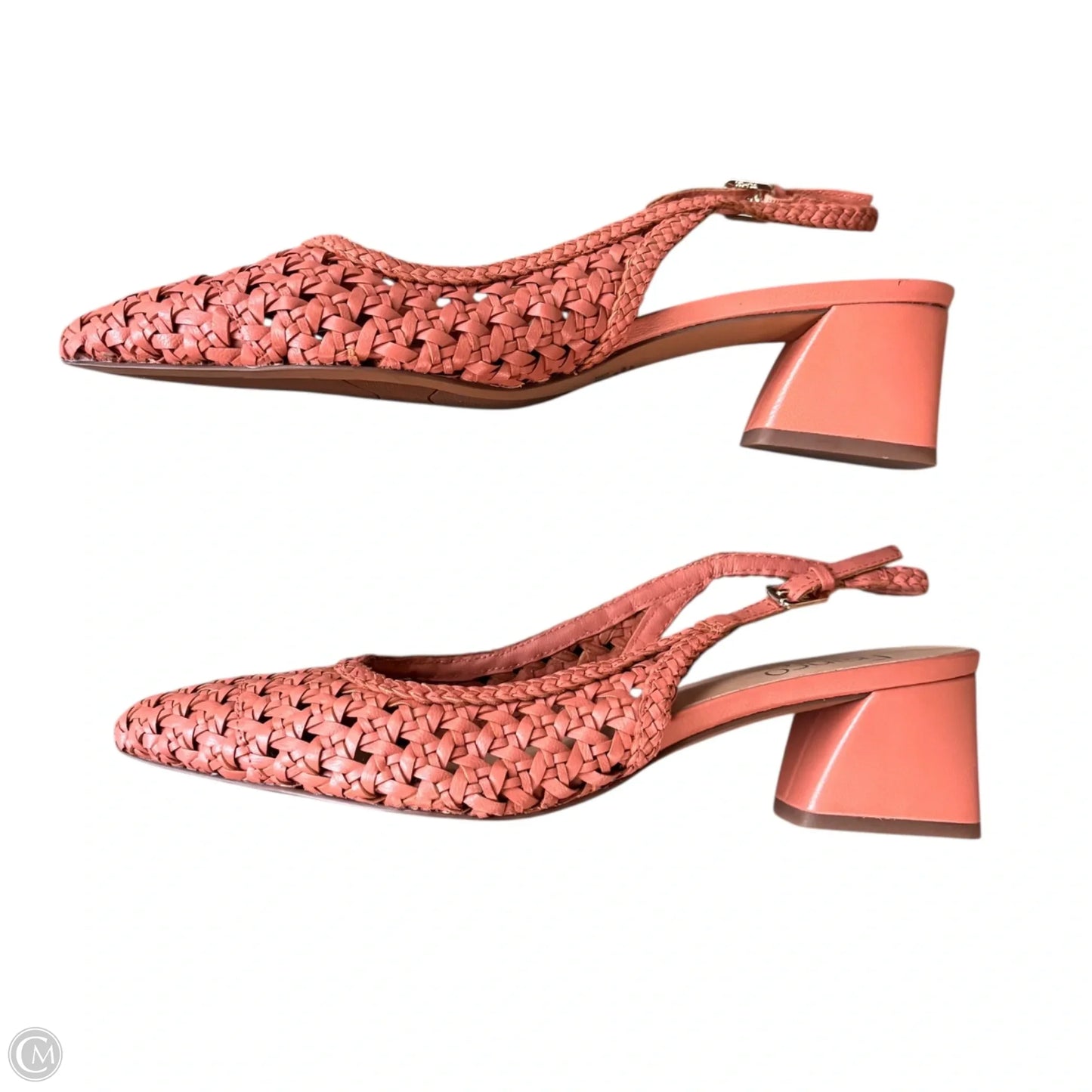 Shoes Heels Kitten By Franco Sarto In Pink, Size: 8