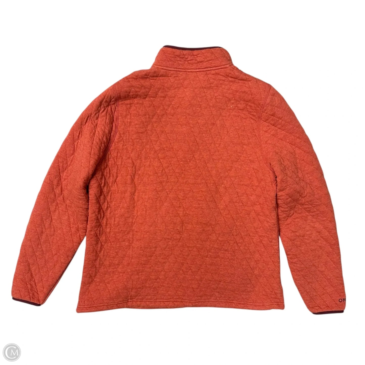 Athletic Sweatshirt Crewneck By Orvis In Red, Size: L