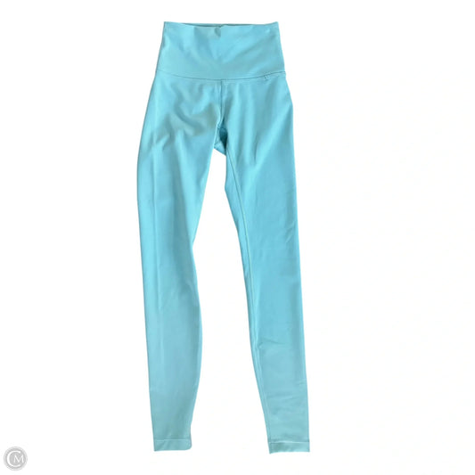 Athletic Leggings By Lululemon In Blue, Size: Xs