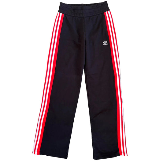 Athletic Pants By Adidas In Black & Red, Size: S