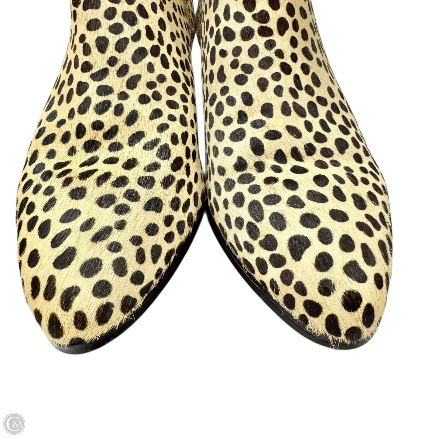 Boots Ankle Flats By Gap In Animal Print, Size: 7
