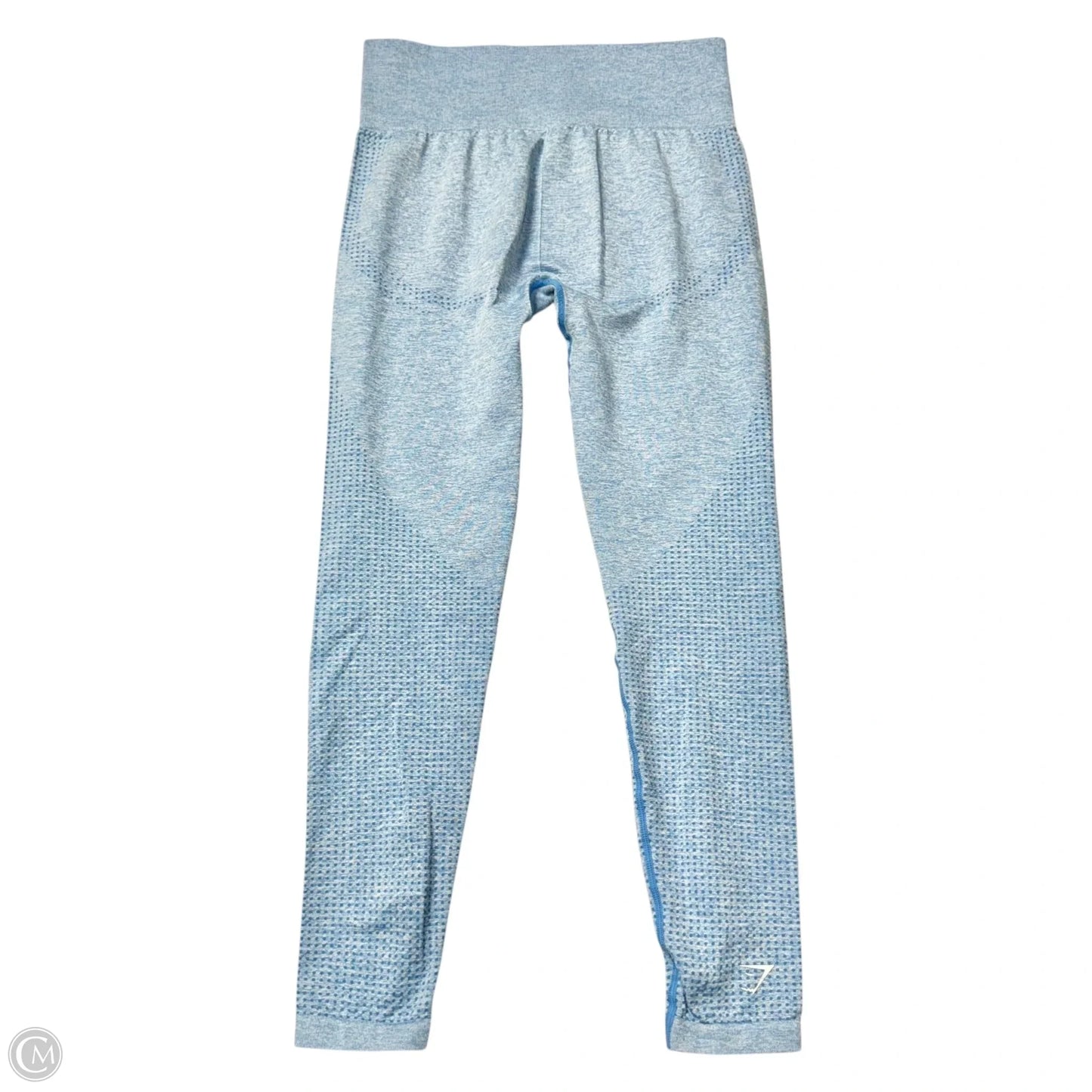 Athletic Leggings By Gym Shark In Blue, Size: M