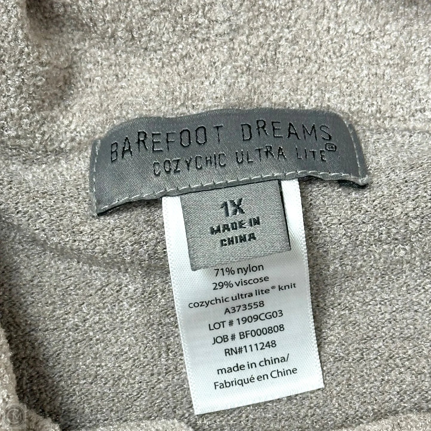 Shawl By Barefoot Dreams In Taupe, Size: 1x