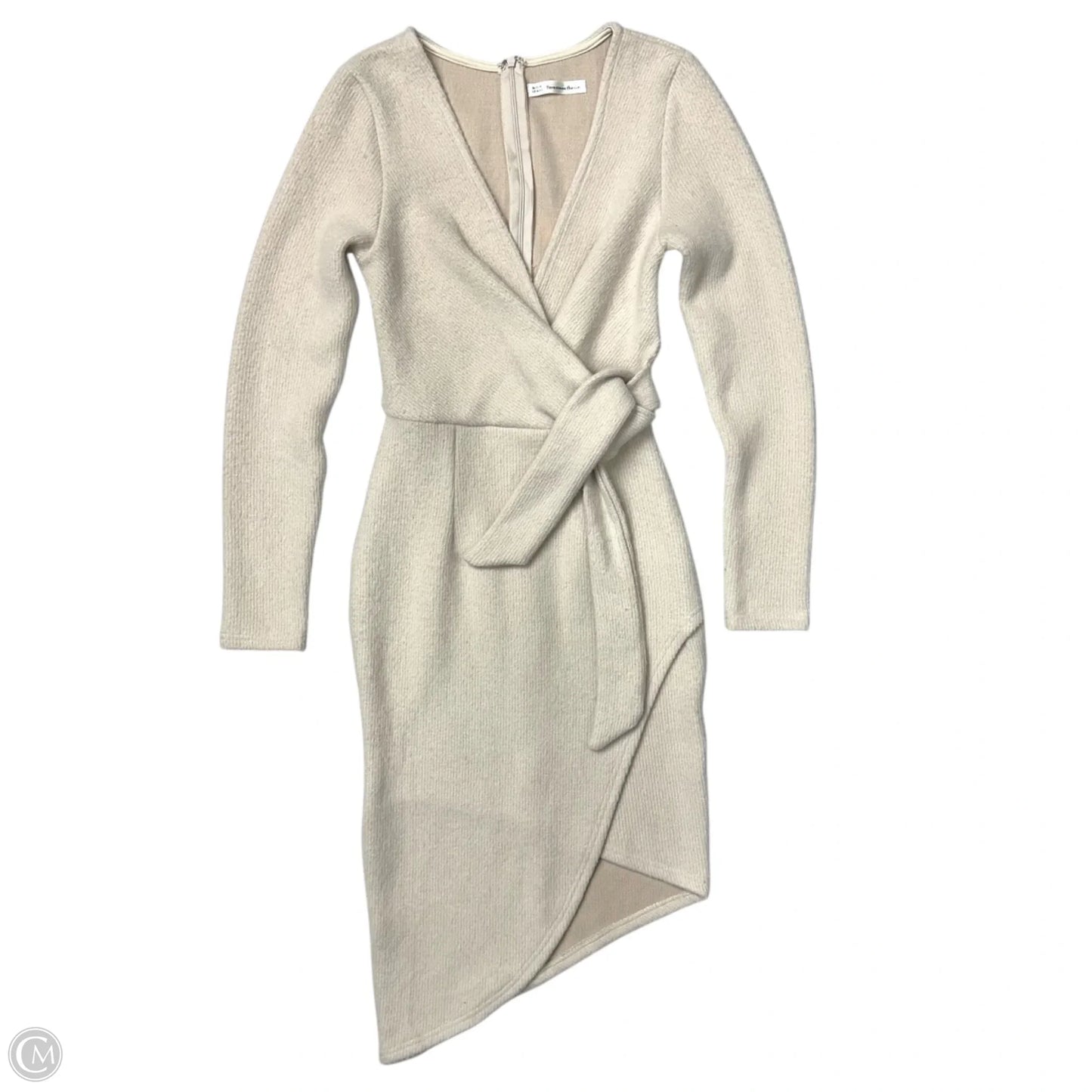 Dress Sweater By Here Comes The Sun In Tan, Size: Xs