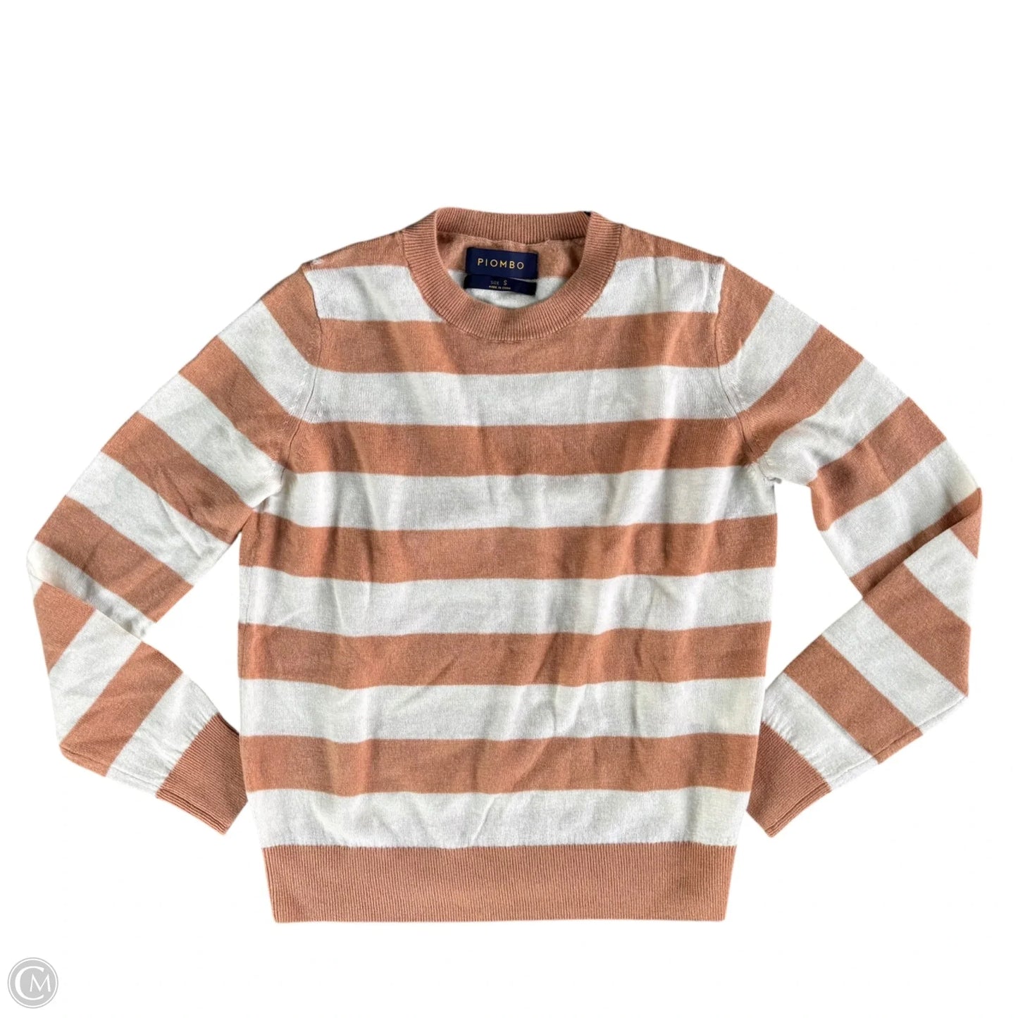 Sweater By Piombo In Striped Pattern, Size: S