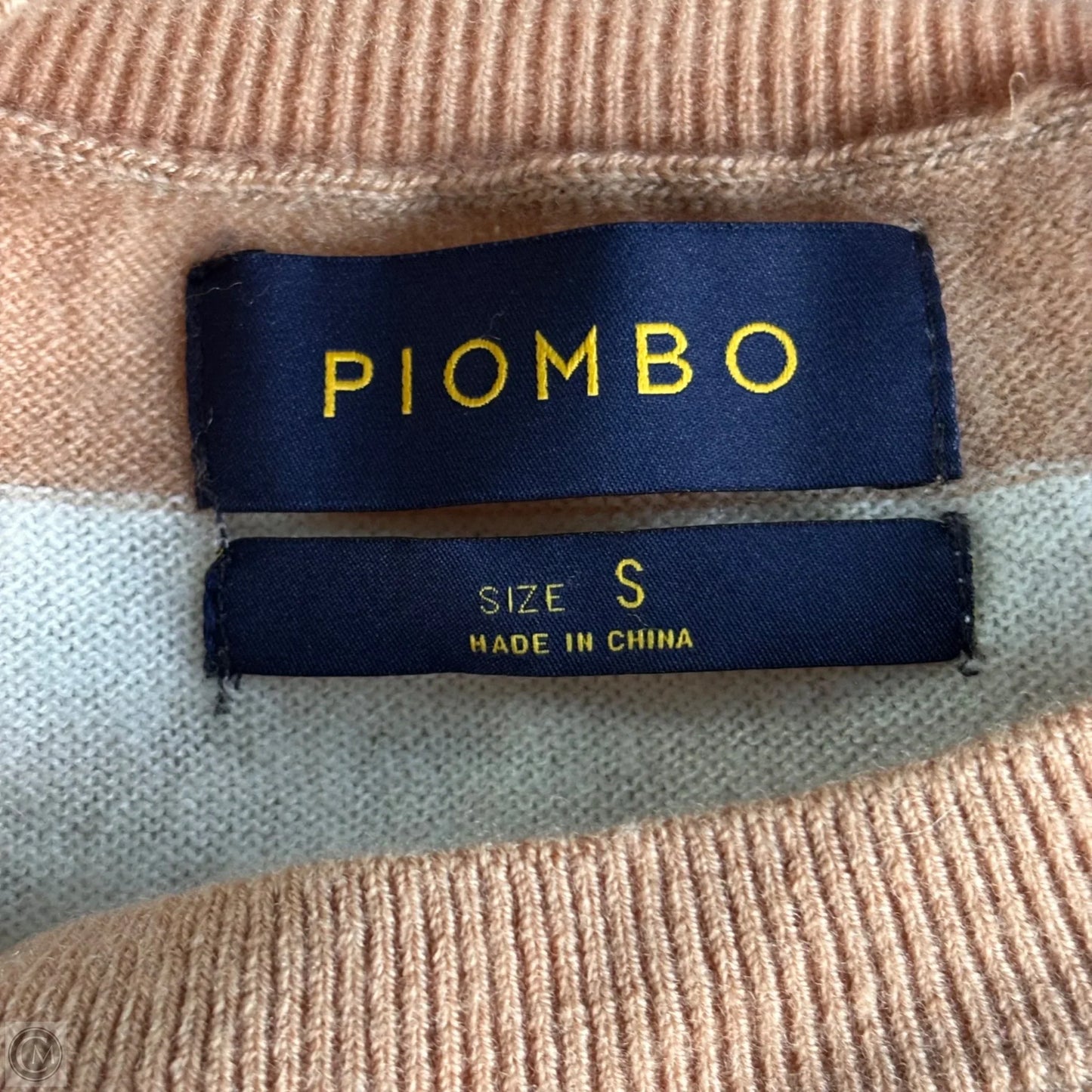 Sweater By Piombo In Striped Pattern, Size: S
