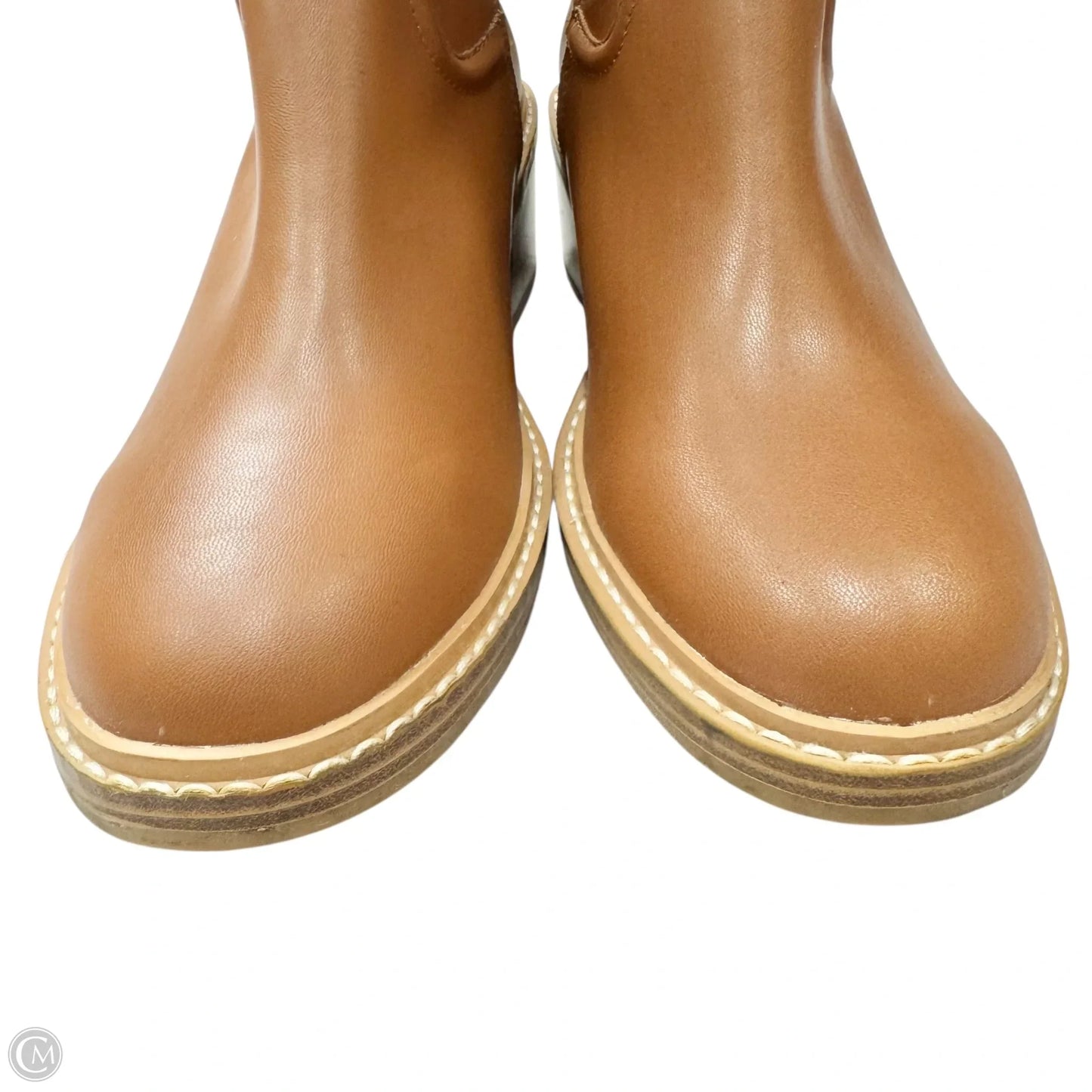 Boots Knee Flats By Steve Madden In Brown, Size: 9.5