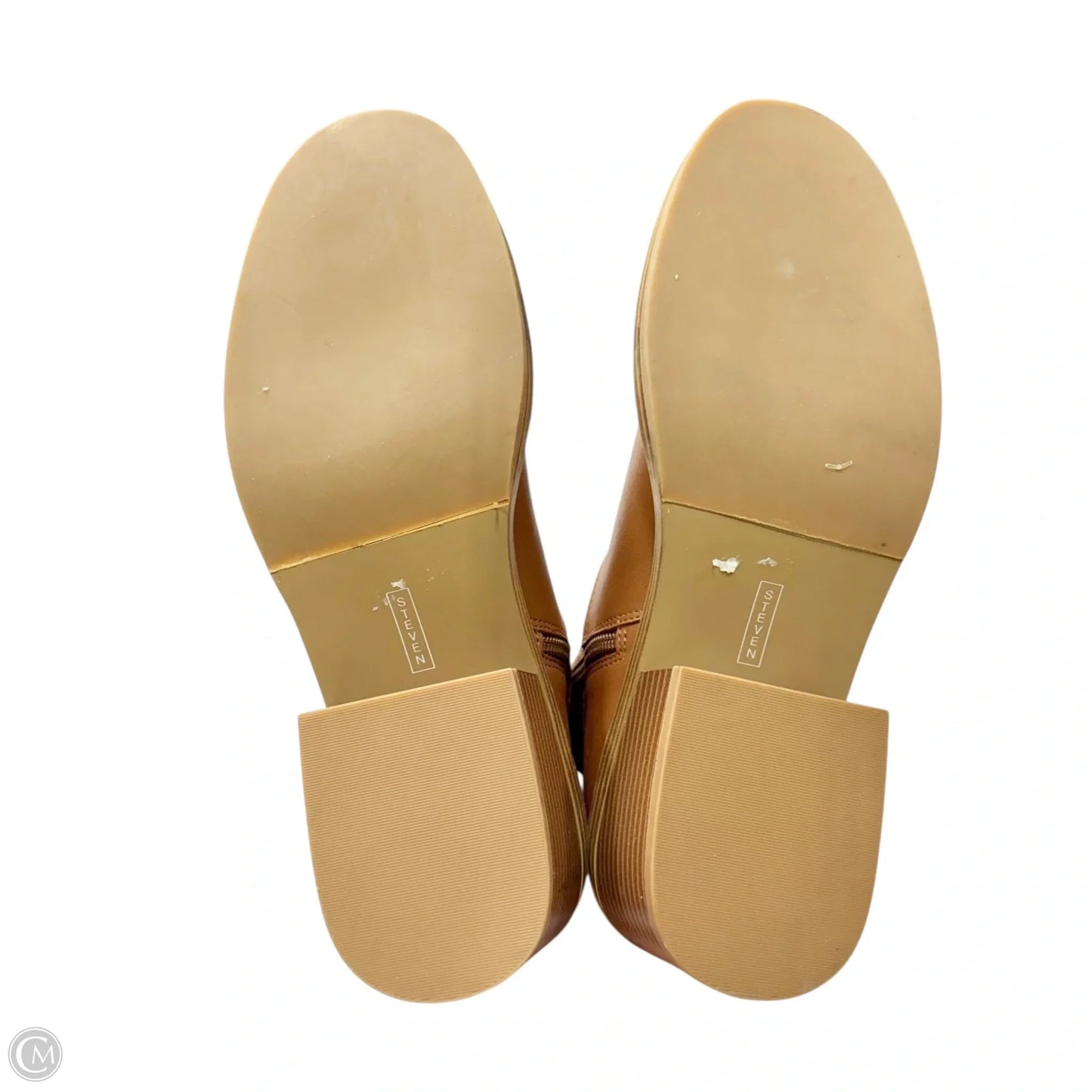 Boots Knee Flats By Steve Madden In Brown, Size: 9.5