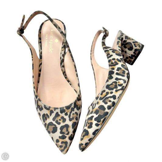Shoes Designer By Kate Spade In Leopard Print, Size: 7