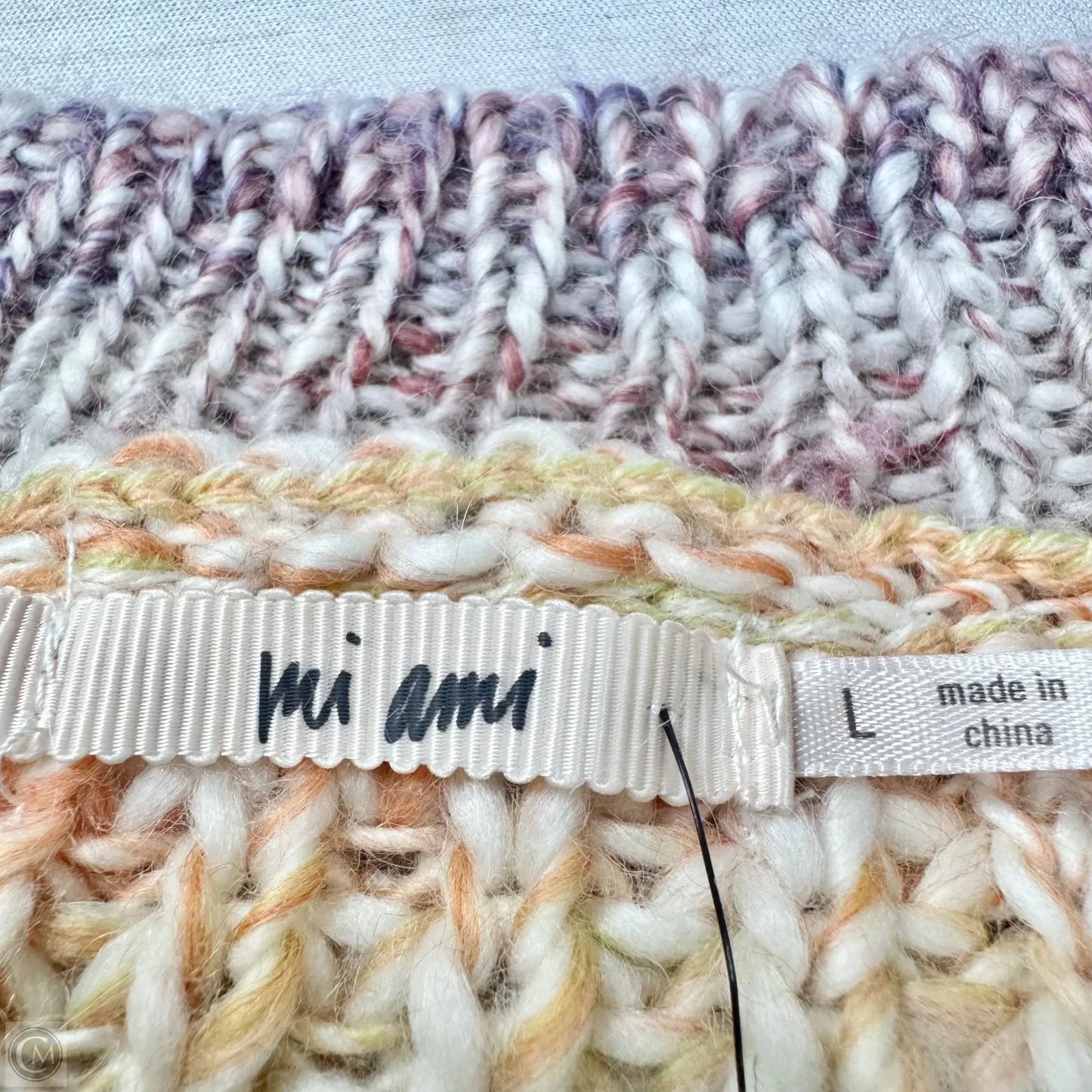 Sweater By Mi Ami In Multi-colored, Size: L