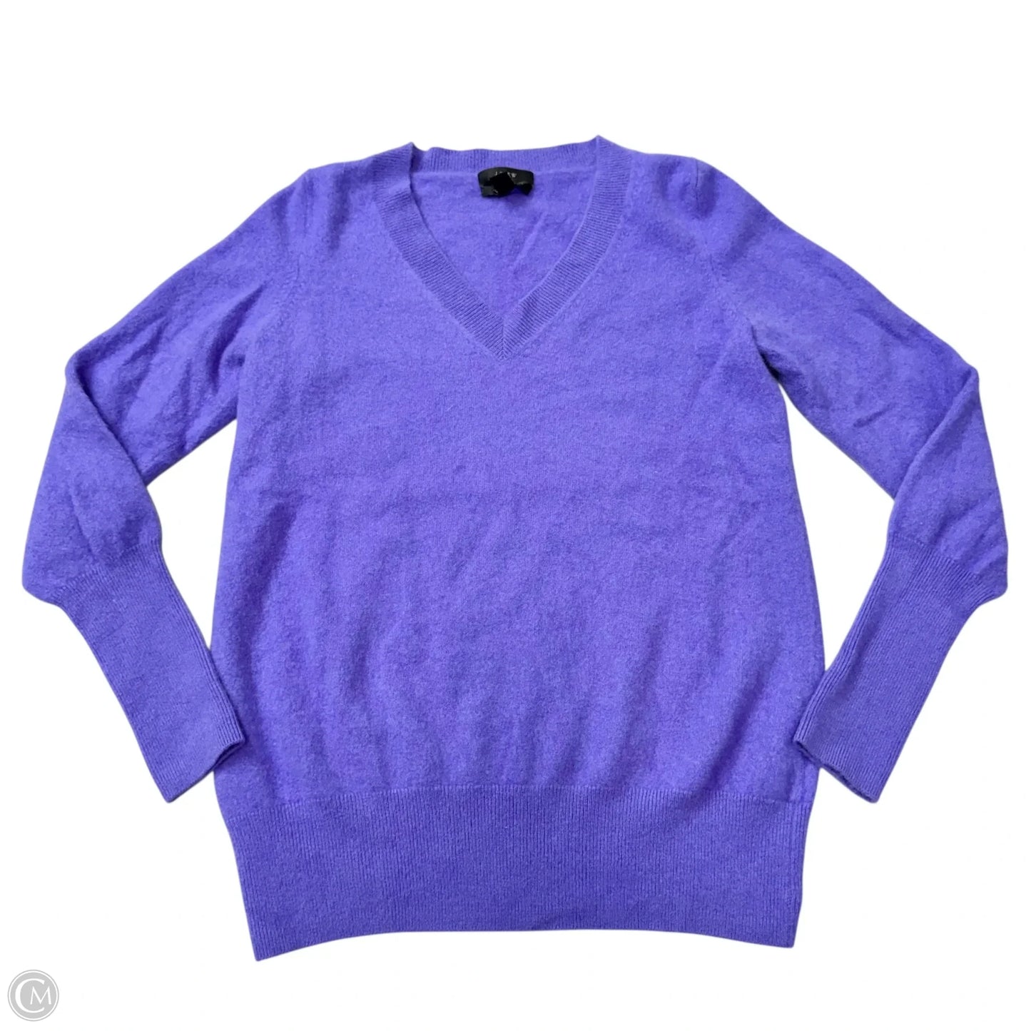 Sweater Cashmere By J. Crew In Purple, Size: L