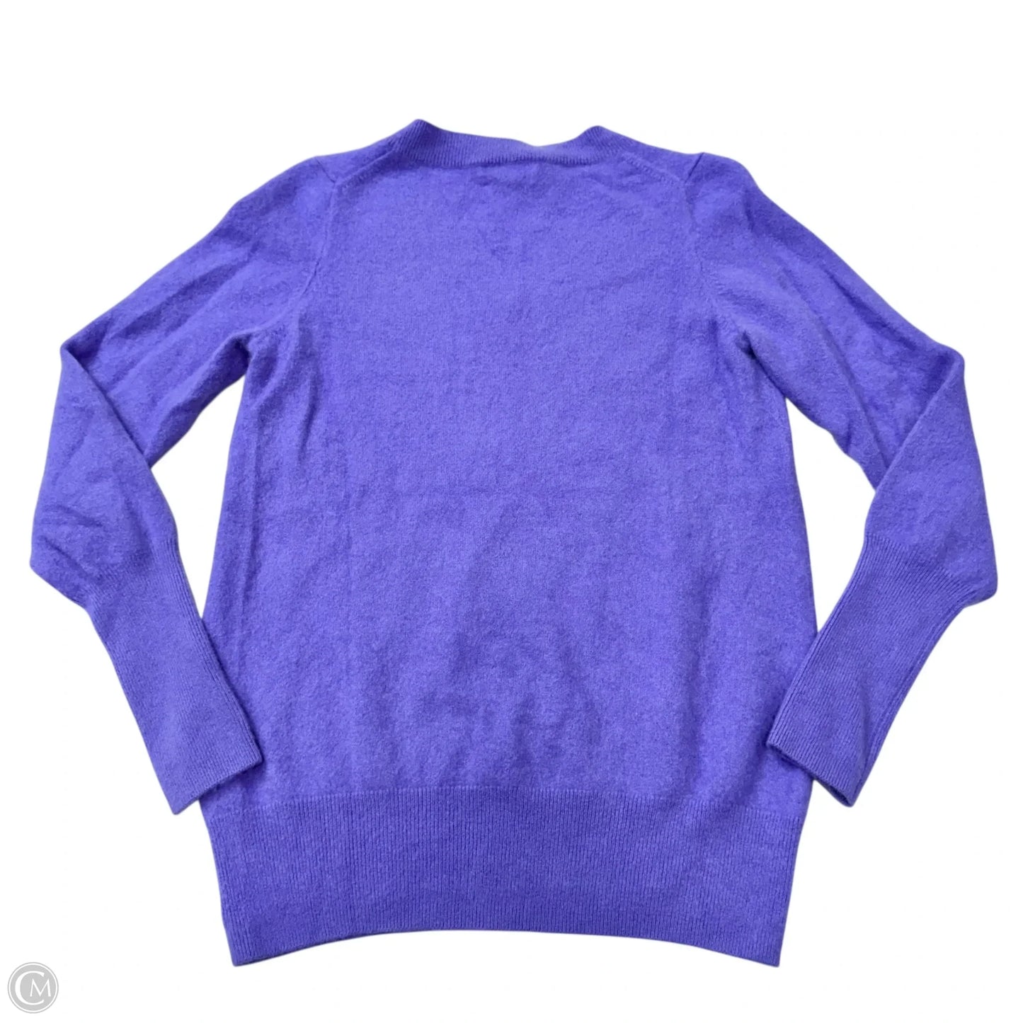 Sweater Cashmere By J. Crew In Purple, Size: L