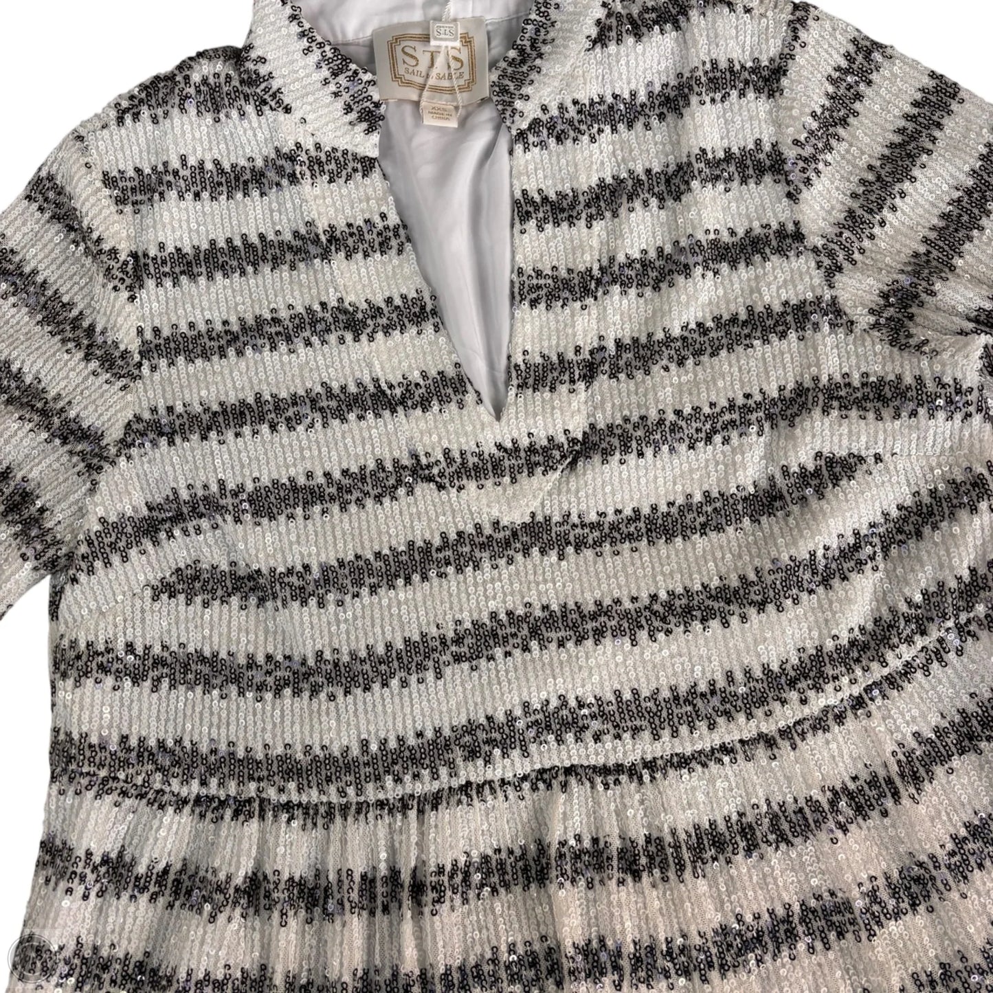 Dress Casual Short By Sail To Sable In Striped Pattern, Size: Xxs