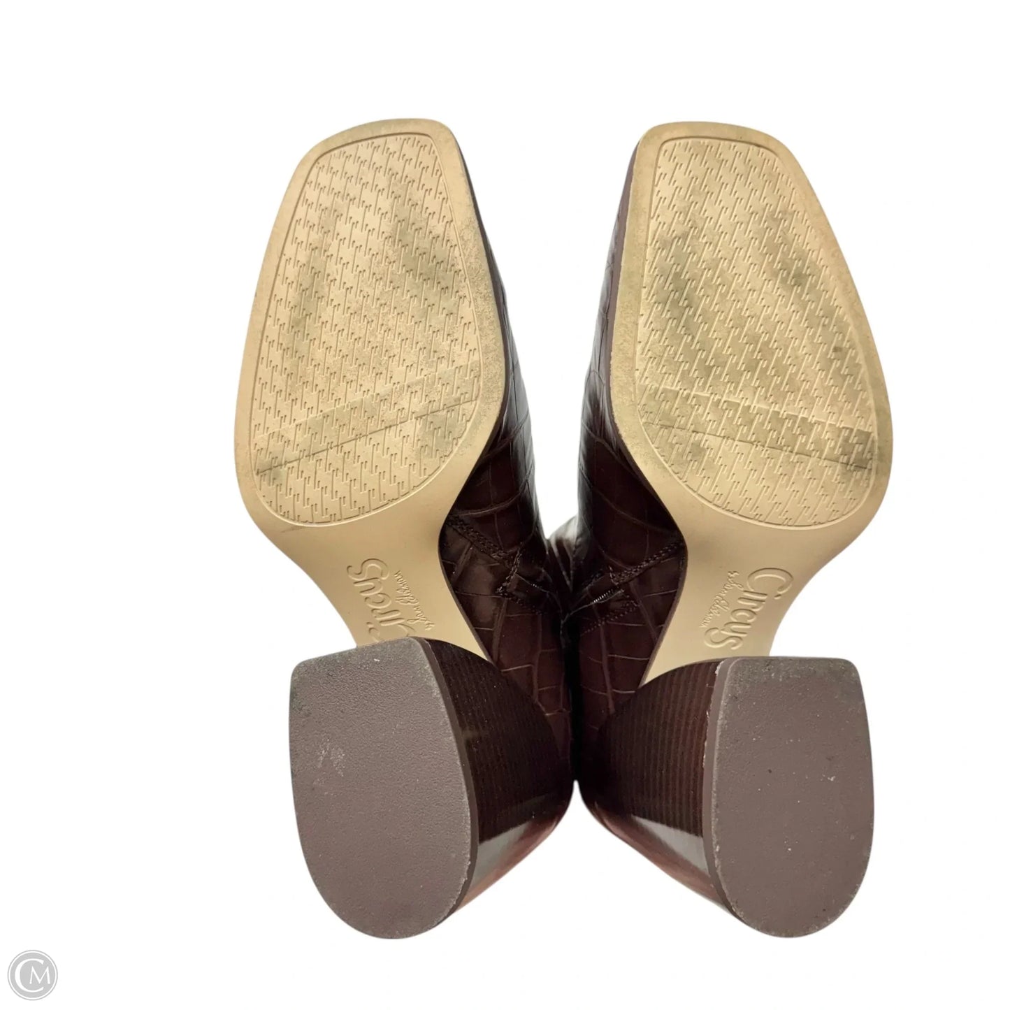 Boots Ankle Heels By Circus By Sam Edelman In Brown, Size: 9.5