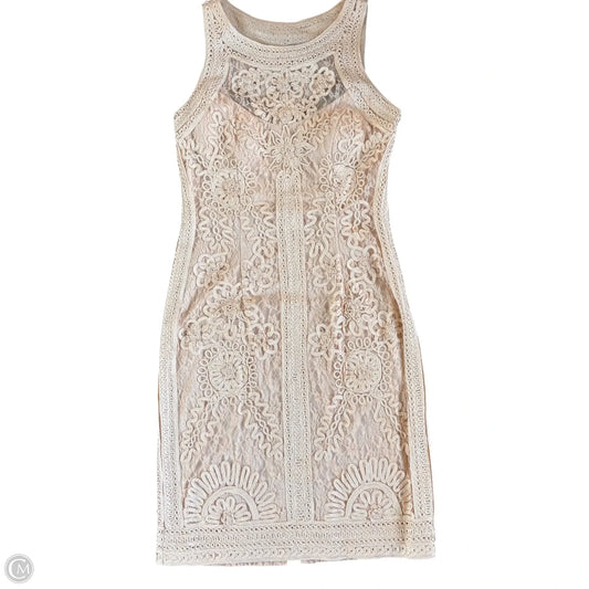 Dress Party Midi By Sue Wong In Beige, Size: M