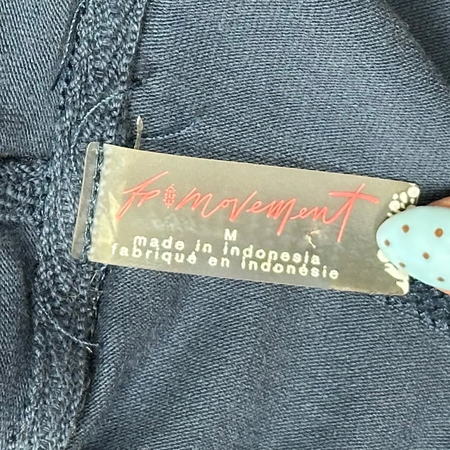 Sweatshirt Hoodie By Free People In Blue, Size: M