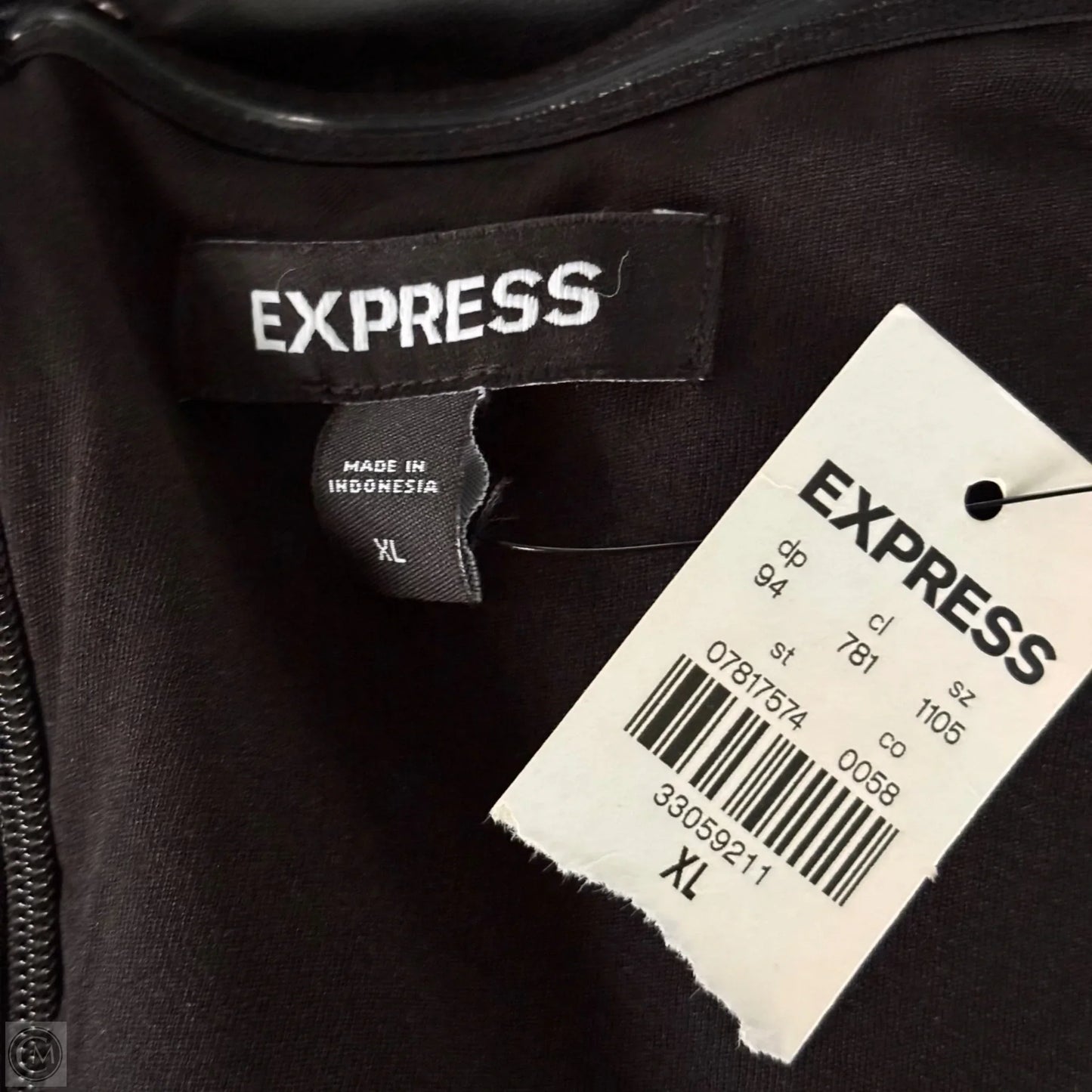 Dress Party Short By Express In Black, Size: Xl