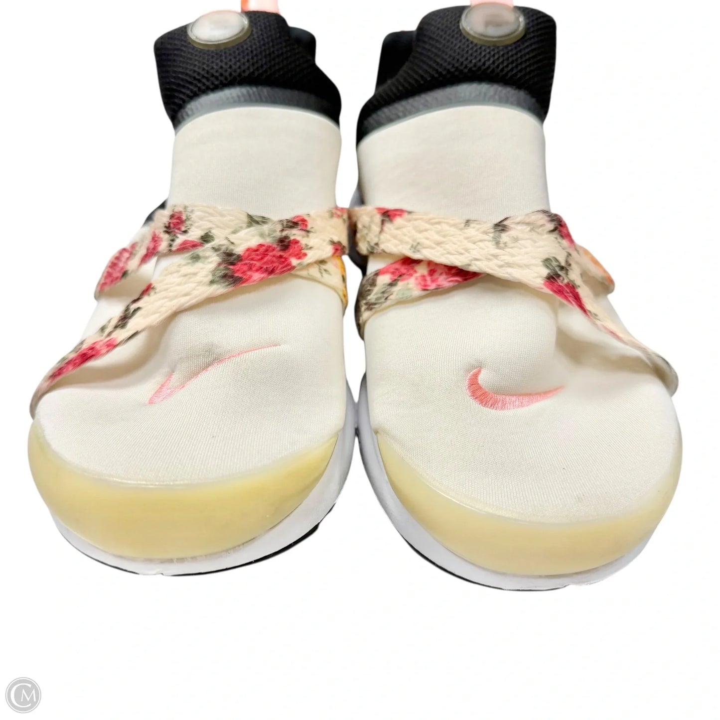 Shoes Sneakers By Nike In Floral Print, Size: 9