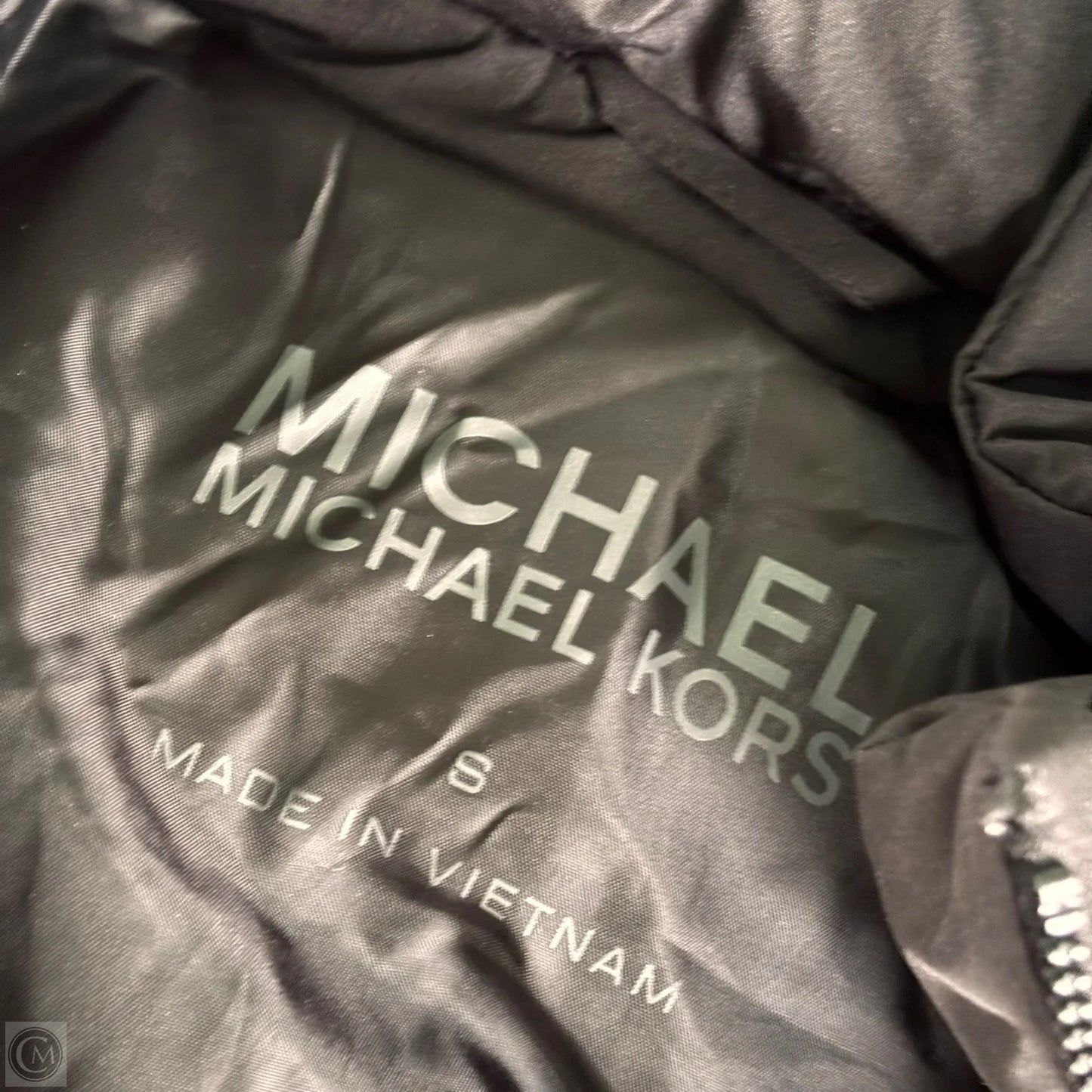 Coat Puffer & Quilted By Michael By Michael Kors In Black, Size: S