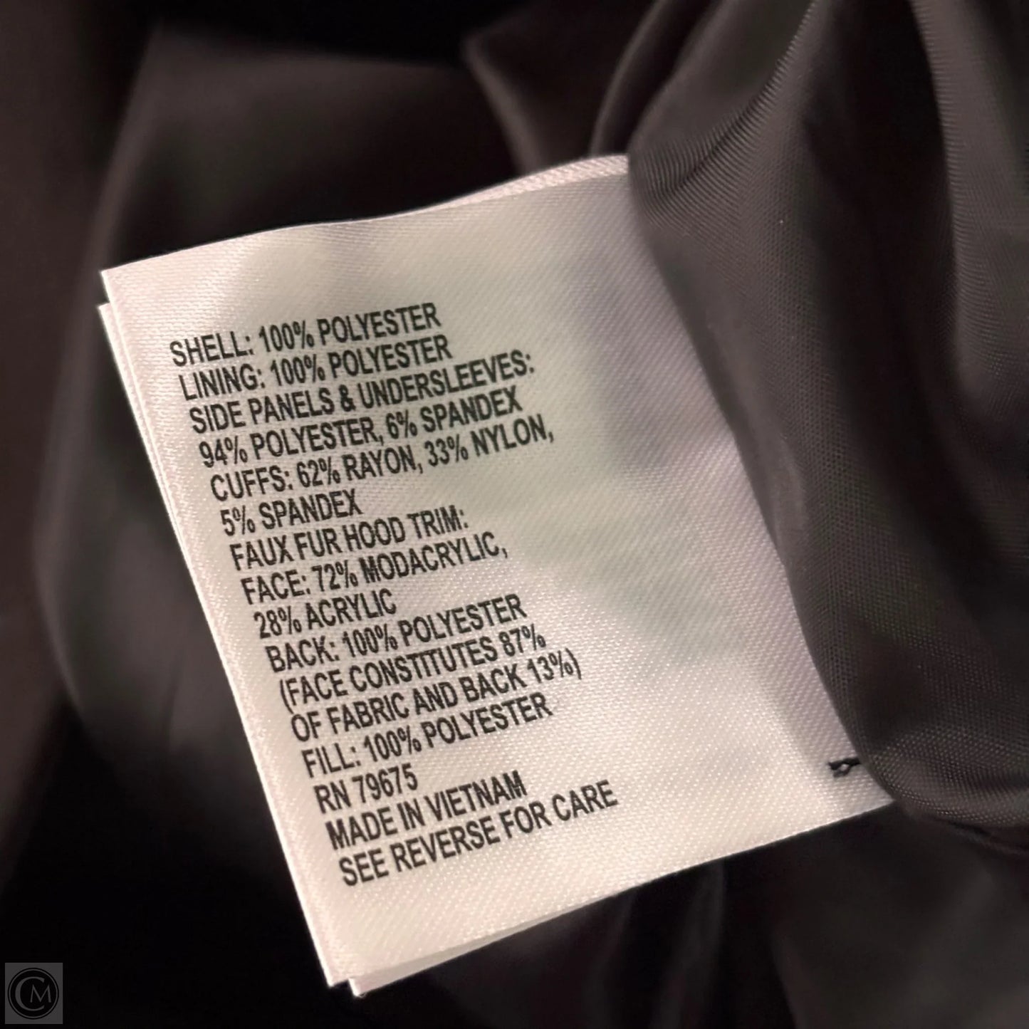 Coat Puffer & Quilted By Michael By Michael Kors In Black, Size: S