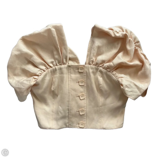 Top Short Sleeve By Urban Outfitters In Pink, Size: Xl