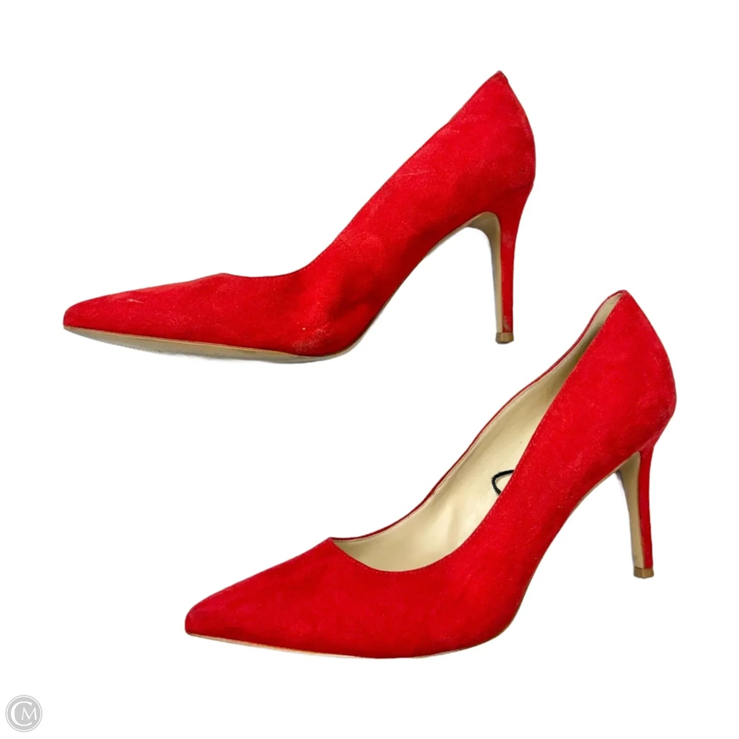 Shoes Heels Stiletto By Marc Fisher In Red, Size: 11