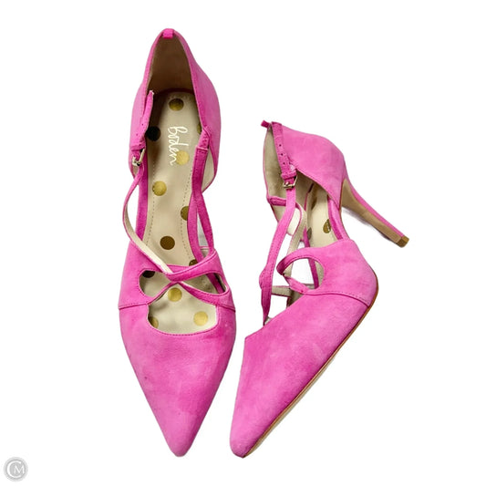 Shoes Heels Stiletto By Boden In Purple, Size: 11.5