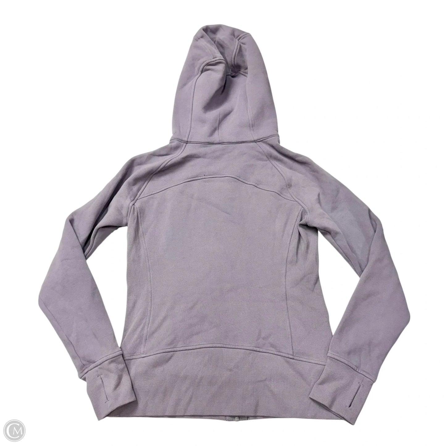 Athletic Jacket By Lululemon In Purple, Size: S