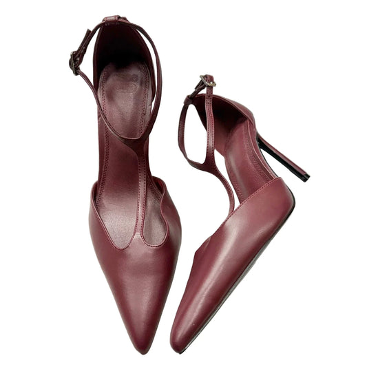 Shoes Heels Stiletto By Asos In Purple, Size: 9