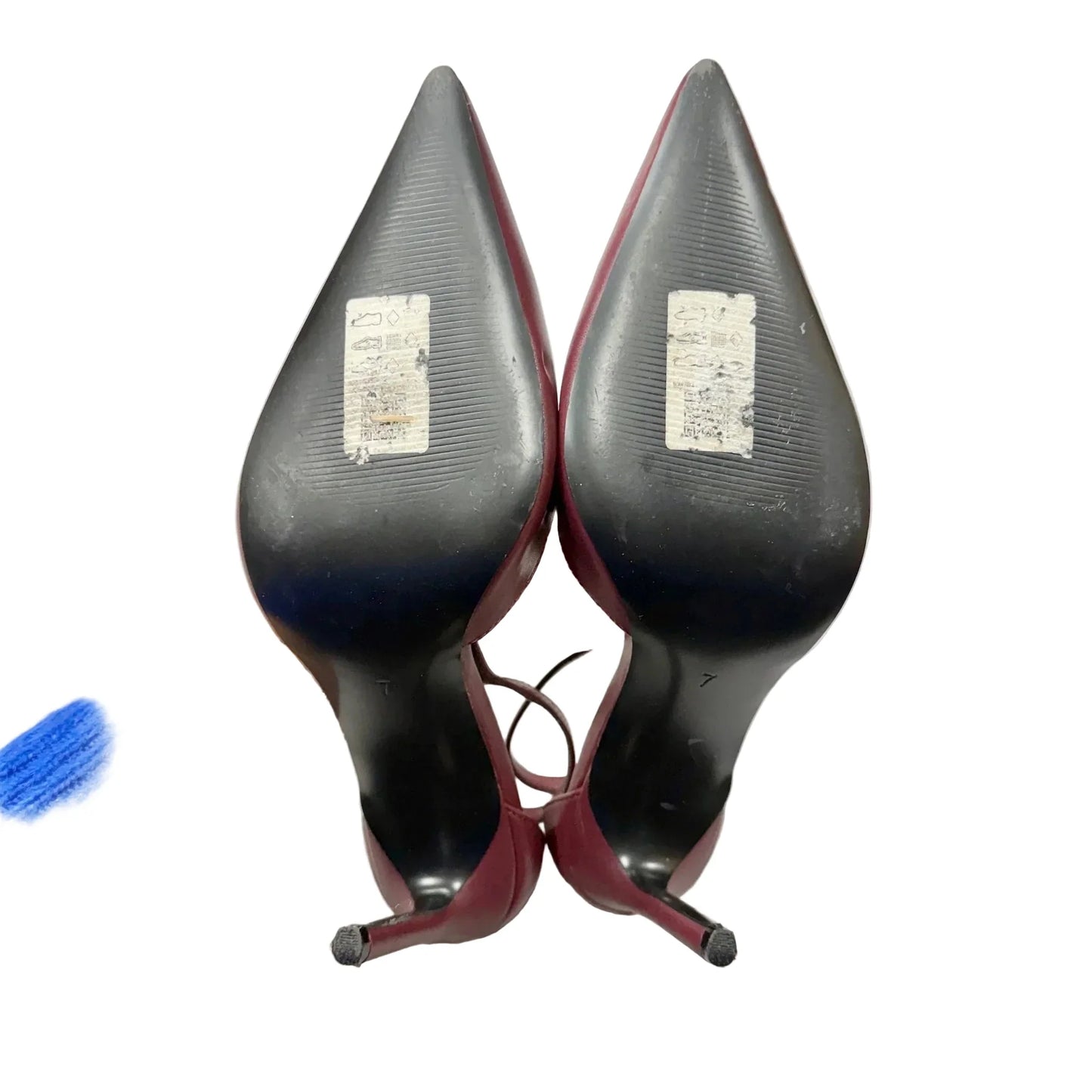 Shoes Heels Stiletto By Asos In Purple, Size: 9