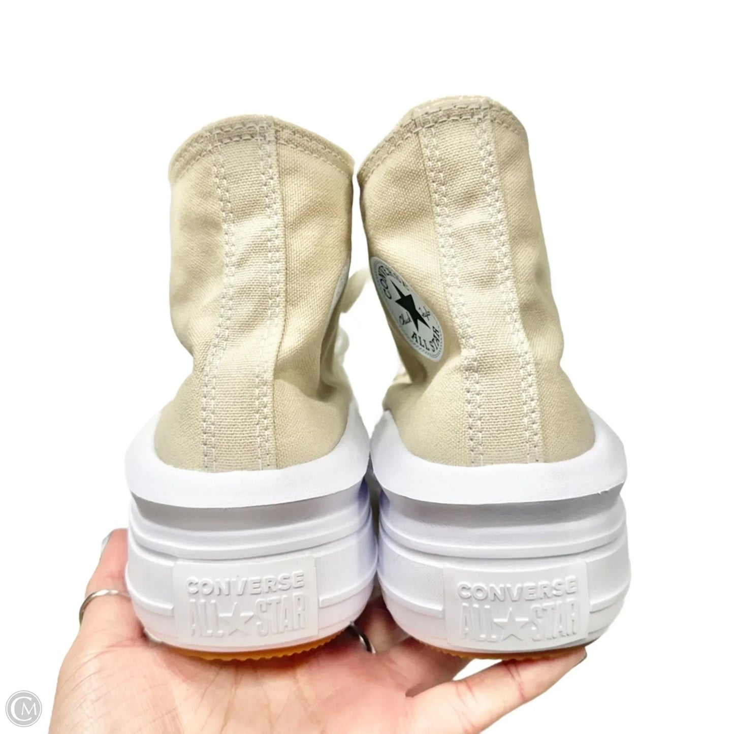 Shoes Sneakers Platform By Converse In Tan, Size: 6