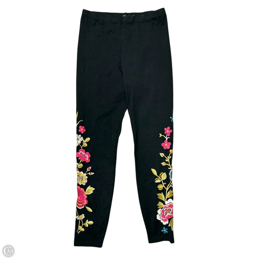 Pants Leggings By Johnny Was In Black, Size: S
