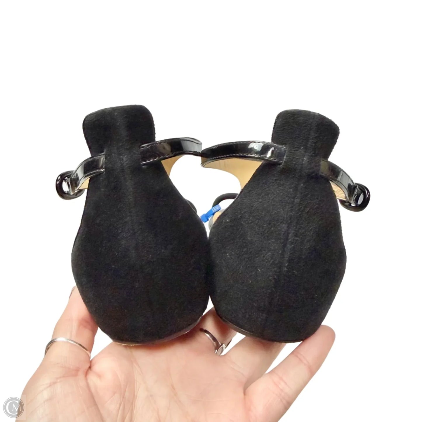 Sandals Luxury Designer By Christian Louboutin In Black, Size: 8