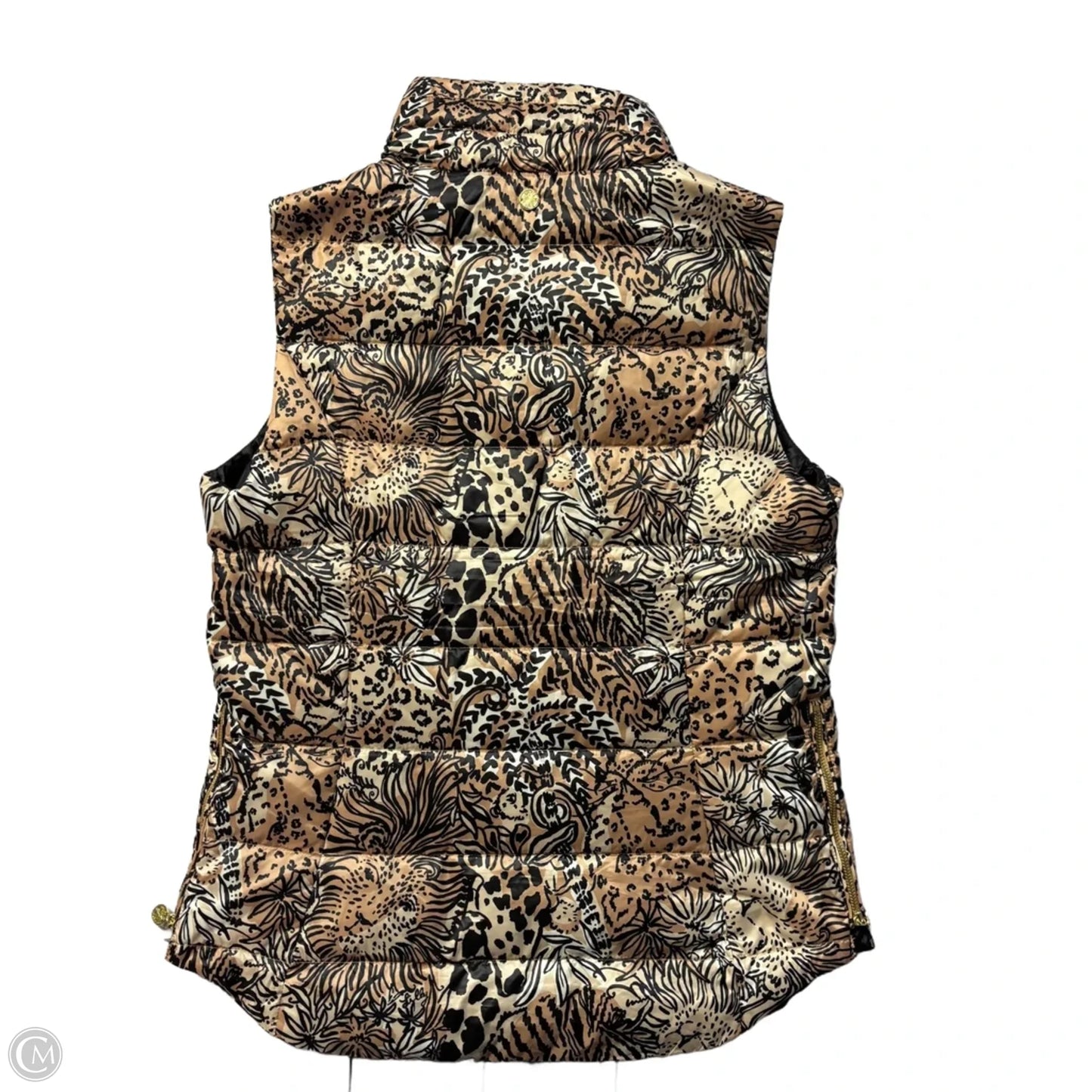 Vest Designer By Lilly Pulitzer In Animal Print, Size: S