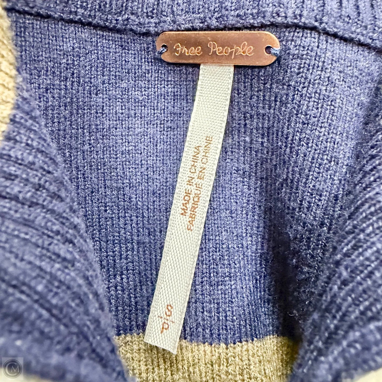 Sweater By Free People In Striped Pattern, Size: S