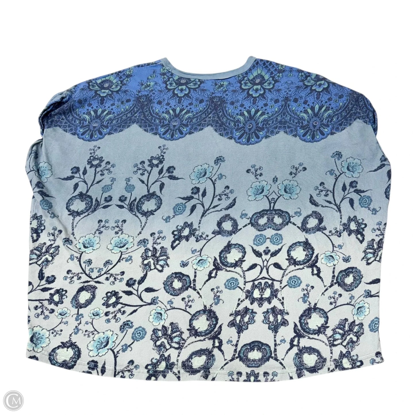 Tunic Short Sleeve By Free People In Floral Print, Size: Xs