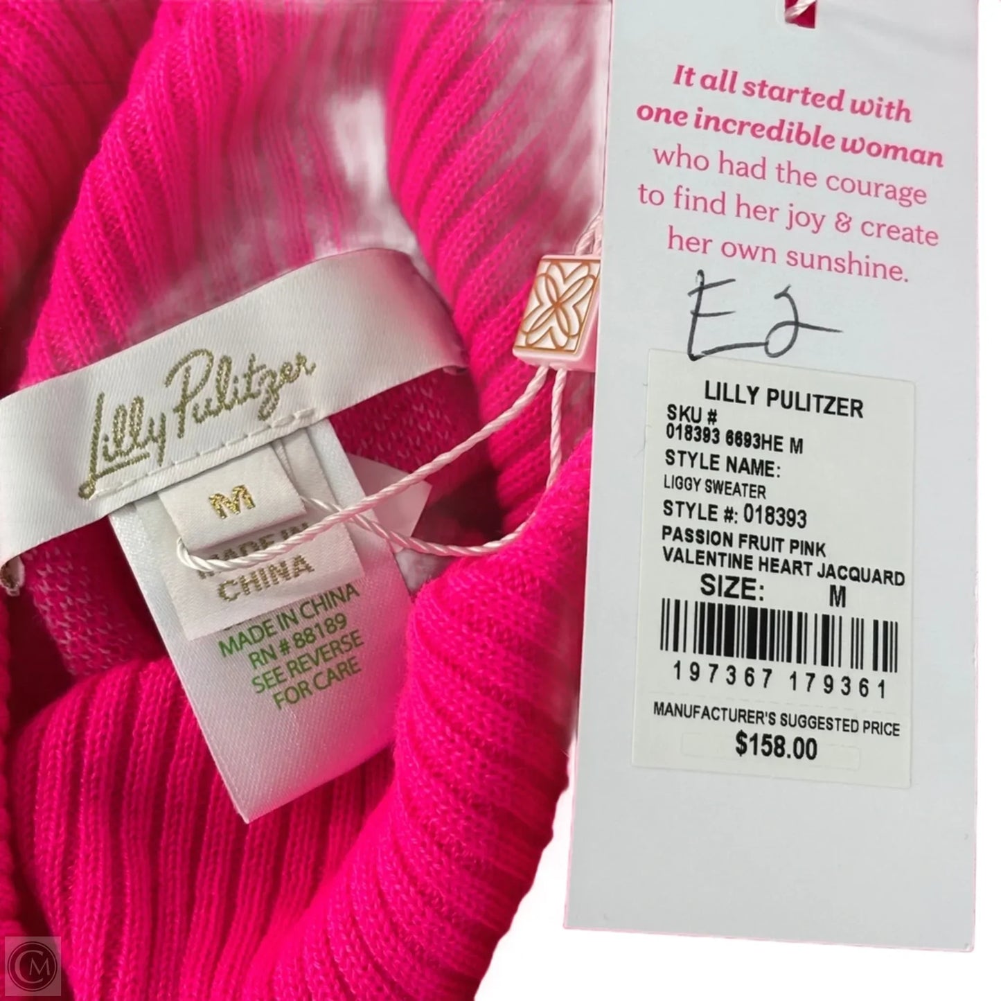 Sweater Designer By Lilly Pulitzer In Pink, Size: M